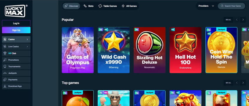 LuckyMax Live Casino